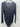 Felina The Sexy Boss Black Ribbed Long Sleeve Bodysuit V Neck Snap Size XL Felina