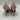 Women’s YSL Saint Laurent Bi-color Seta Rose Pale Black Cap Toe Pumps Size 39 Yves Saint Laurent