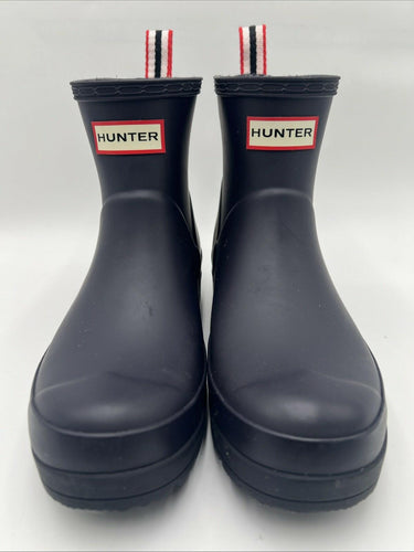 Women’s Hunter Original Chelsea Pull On Rubber Ankle Boots Size 8 Hunter