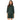 J.o.a. Womens Mock Neck Shift Dress Emerald Size L J.O.A.