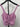 Abound Pink Ribbed Crop Top Tie Front Ruched Lettuce Hem Tank - L