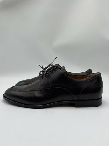 Men’s Bally Wedmer apron toe Lace Up derby shoes Brown Leather Size 9