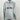 Designs Untitled Womans baby blue hoodie Pink Letters Size L Designs Untitled