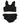 Nununu Ruffled Star Bikini (Big Kids) (Black) Girl's Swimwear Sets 10-11