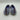 Women’s Rothy’s The Flat Round Toe Rare Blue With Reflective Stripe Size 8.5M Rothy’s