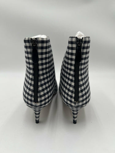 Alexandre Birman Kittie Bootie Fab Gingham Ankle Boots Womens 11.5 / 42 Alexandre Birman