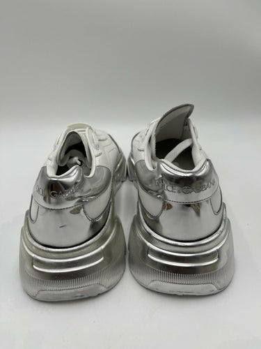 Dolce & Gabbana Daymaster sneakers in a white and silver Size 9UK Dolce&Gabbana