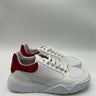 Alexander McQueen Court Trainer in White and Red Leather Size 36.5 Alexander McQueen