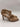 Adrienne Vittadini AVI Navi Nude Patent Studded T Strap Heels Womens Size 8.5