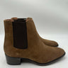FRYE Dara Chelsea Chestnut Suede Elastic Chelsea Ankle Boot Womens SIZE 8.5M Frye