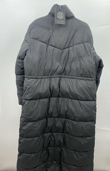 Bernardo Puffer Coat Womens Black Maxi Long Drawstring Quilted NWT Winter XXL Bernardo