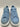 Alexander McQueen Men's 'Oversized' Low-top Sneakers in baby blue suede Size 44 Alexander McQueen