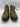 Sugar Brown Faux Leather Double Zipper Low Heel Ankle Booties Womens 10 Sugar