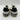 Dolce & Gabbana Portofino-Logo Sneakers Men's  White/Black Leather Size UK 5 Dolce&Gabbana