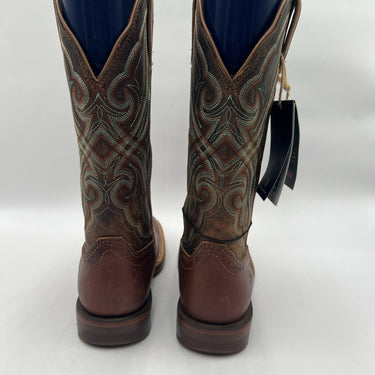 Durango Women's Crush Fringed Western Brown Leather Boot Size 8M