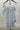 Adrianna Papell Embroidered Bell Sleeve Dress Sheer Mesh Blue Silver Floral 4