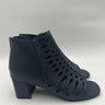 Women's Bellini Jist Back Zip Bootie Black Metallic Size 7.5 Bellini