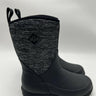 kids' Muck Boot Company Element boots in black and heathered jersey Size 4 Muck
