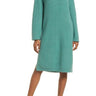 NWT Women's Treasure & Bond Collared Rib Sweater Dress Green Deep Sea, Size XXS Treasure & Bond