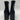 Kelly & Katie FENI Black Synthetic Square Toe Side Zip Ankle Boots, Size 8W Kelly & Katie