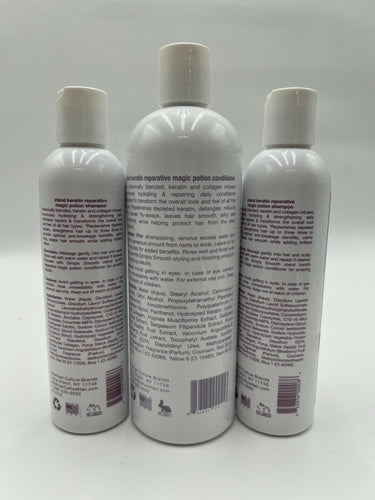 Simply Smooth Xtend Magic Potion Shampoo 8.5oz Lot 2 + Conditioner 16oz Set Simply Smooth