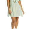 Plus Size Women's Bp. Tie Front Dress, Multicolor size 2X BP.