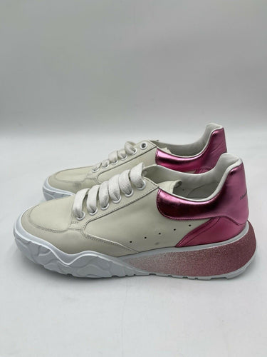 Alexander McQueen Wmns Oversized Court Trainer 'Degrade Pastel Pink' Size 39 Alexander McQueen