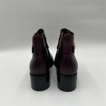 Women’s Cole Haan Holis Buckle Bootie in bloodstone leather Size 10B Cole Haan