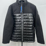 Nautica Jacket Mens Black Hybrid Puffer Water Resistant Wind Resistant Warm S Nautica