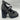 Women’s Mix No. 6 Rezzie Back Zip Block Heels Textile Size 10M Mix No. 6