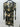Topshop Mesh Dress Tie Dye Green Square Neck Long Sleeve Mini Lined NWT - Size 8