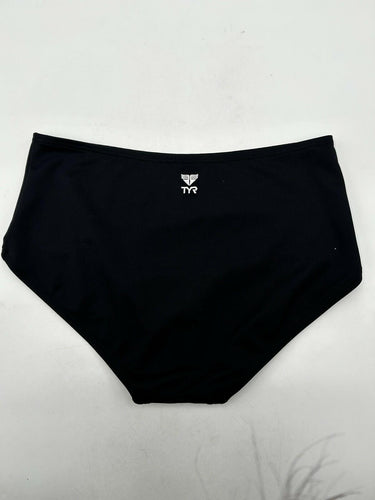 black TYR High-Waist Woman’s Bikini Bottoms Size 12