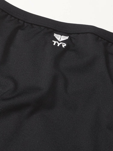 TYR Solid Swim Skort Black Size Size 10