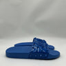 Valentino Garavani Summer VLogo Signature Studded Slide Sandal Blue Size 41 Valentino Garavani
