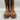 Circle G Girls' Leopard Print Western Boots Brown Size 5 Circle G