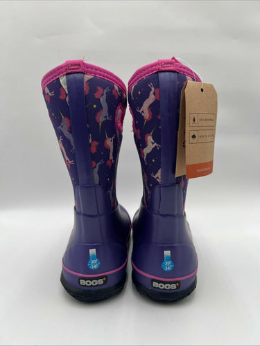 Bogs Kids' Classic Unicorns Boot Purple Size 6Y Bogs