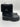 Women’s Moncler Ginette Knit Waterproof Rain Boots in black Rubber Size 35 Moncler