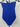 Onia One Piece Swimsuit Royal Blue Textured Twist Knot Cutout Strapless XS Onia