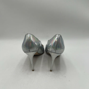 Women’s Stuart Weitzman Stuart 100 Scallop Iridescent Faux Leather Pumps 10B Stuart Weitzman