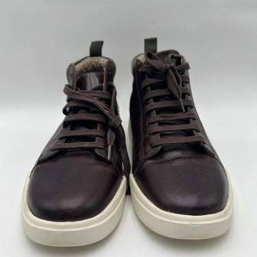 Crown Vintage Wystan mid-cut leather fashion sneaker/boot Size 9M Crown Vintage