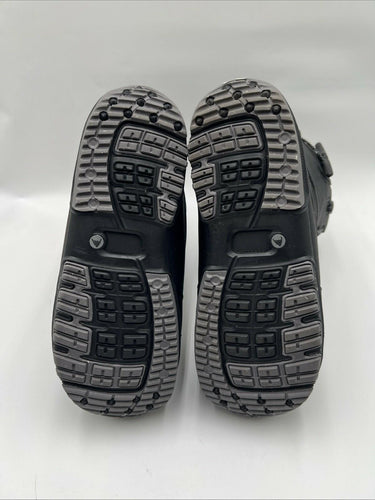 Burton Ruler Snowboard Boot Black medium flex Speed Zone lacing Size 11.5 Burton