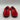 Rothy’s Womens The Point Flame Red Pointed Toe  Shoes Size 10 Rothy’s