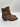 Crown Vintage Kilon Western Brown Leather Bootie Women's Size 6M/36.5