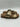 Sofft Gold Metallic Twist Slide Sandals Size 9