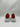 Men’s Alexander McQueen Oversized Sneakers In white leathe Red Suede Size 41 Alexander McQueen