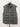 Joie Gray Knit Quilted Puffer Vest Chevron Sweater Vest Size XL