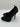 Versace Lycia satin platform pumps in BlackAnkle Straps Size 39.5 Versace