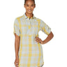 PRANA CLOTHING Woman's Blush Deryn Dress size XS yellow/blue prAna
