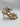Women’s Saks Fifth Avenue gold stiletto strappy sandals Heels Size 8.5M