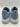 Alexander McQueen Men's 'Oversized' Low-top Sneakers in baby blue suede Size 44 Alexander McQueen